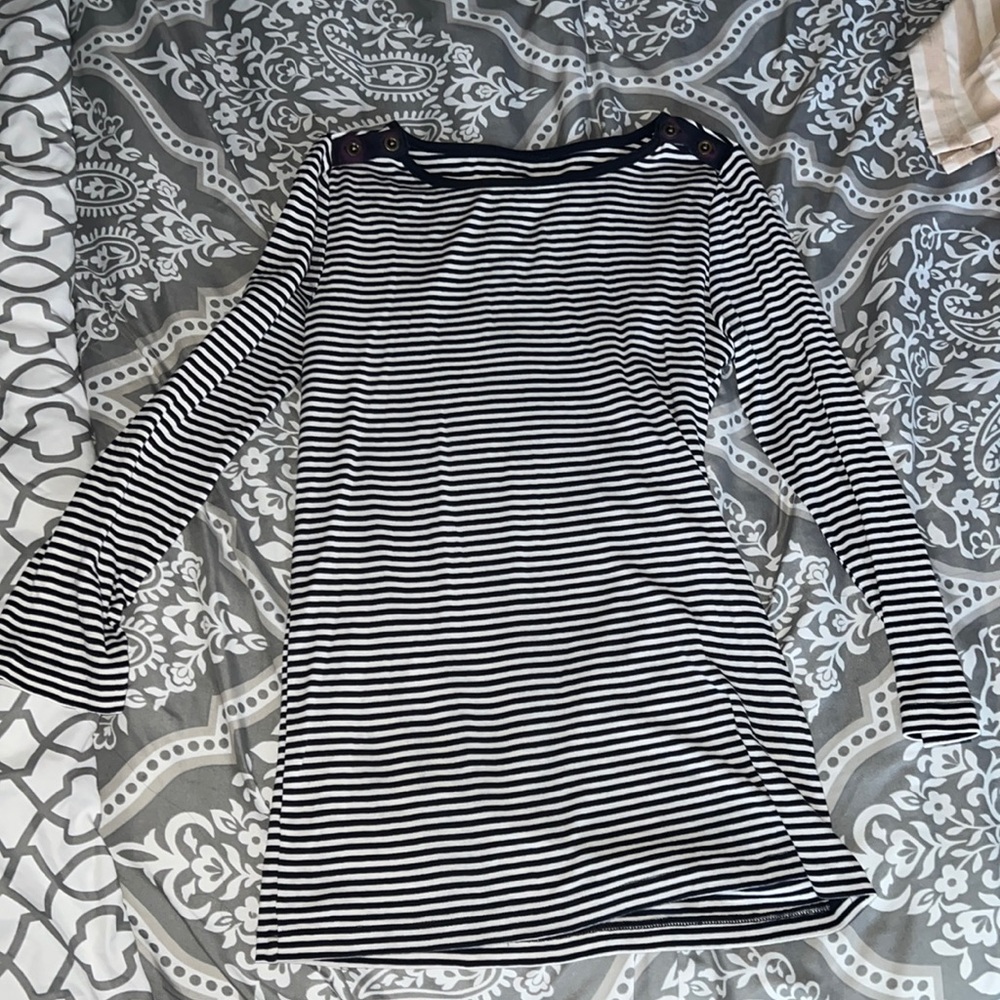 J. Crew Quarter sleeve top